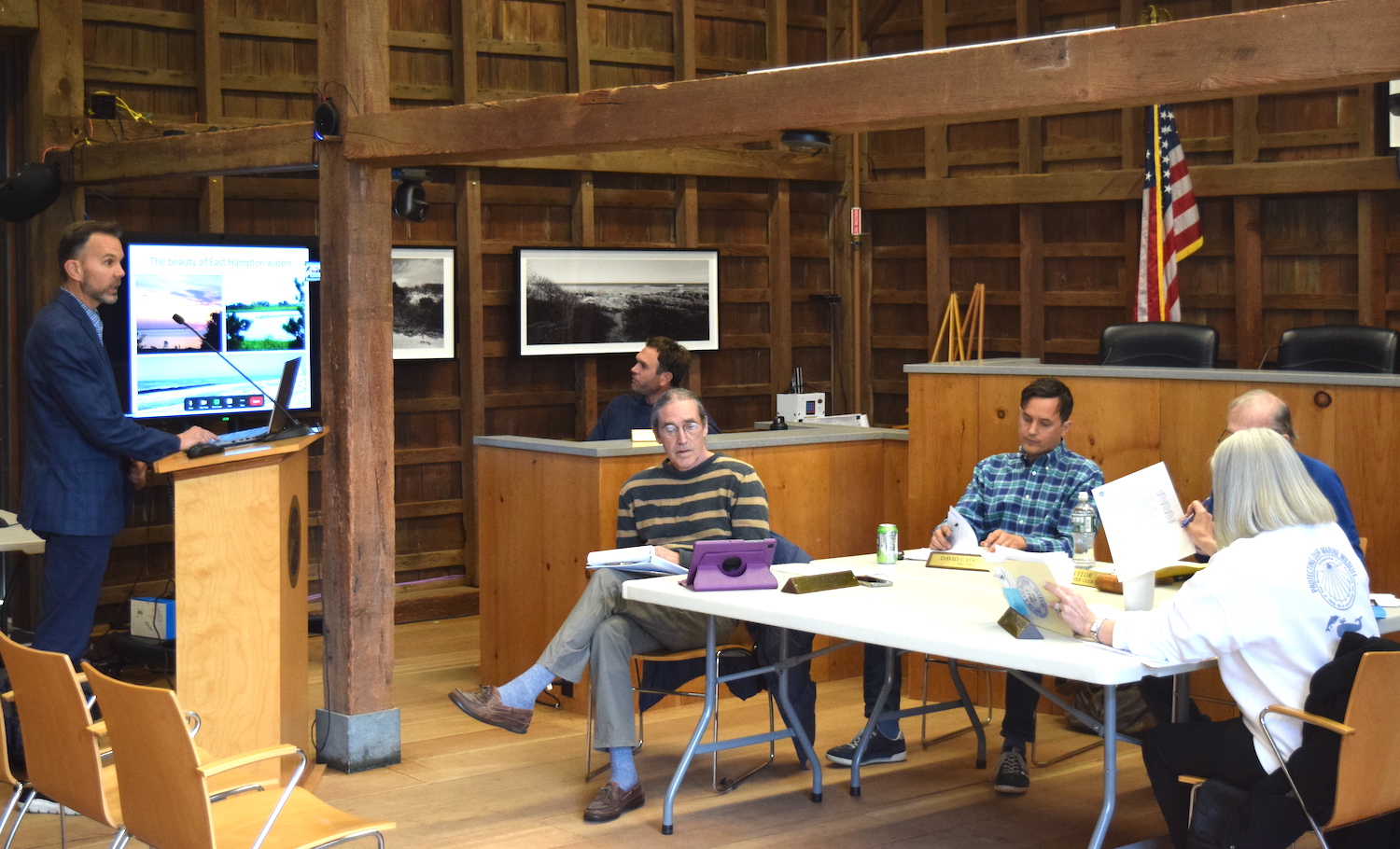 Trustees Move Closer to Hybrid Meetings The East Hampton Star